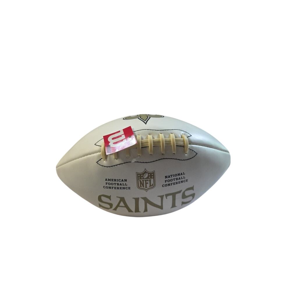 NEW ORLEANS SAINTS WILSON OFFICIAL FOOTBALL/DREW BREES,ARCHIE MANNING